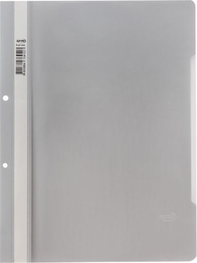 Spree Clipboard with Spring for Paper A4 Gray 1pcs