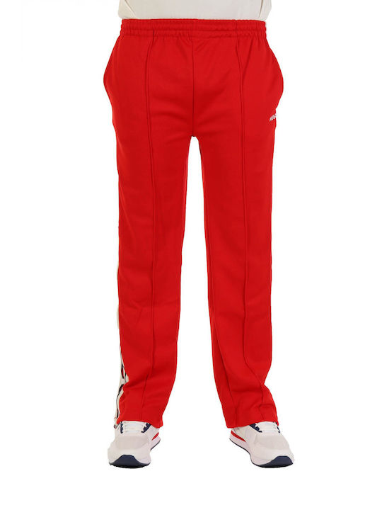 Hugo Boss Παντελόνι Φόρμας με Λάστιχο Κόκκινο