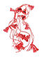 Chengxin Christmas Garland Red 1pc