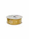 Chengxin Christmas Ribbon Gold 270x2.5cm 1pc