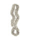 Chengxin Weihnachtliche Girlande Silber 200x11cm 1Stück
