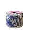 Chengxin Christmas Ribbon Blue 270x5cm 1pc