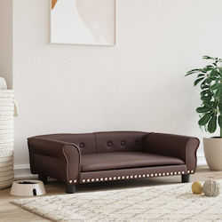 vidaXL Dog Sofa Bed Brown 95x55cm