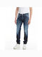 Replay Herren Jeanshose in Slim Fit Blau