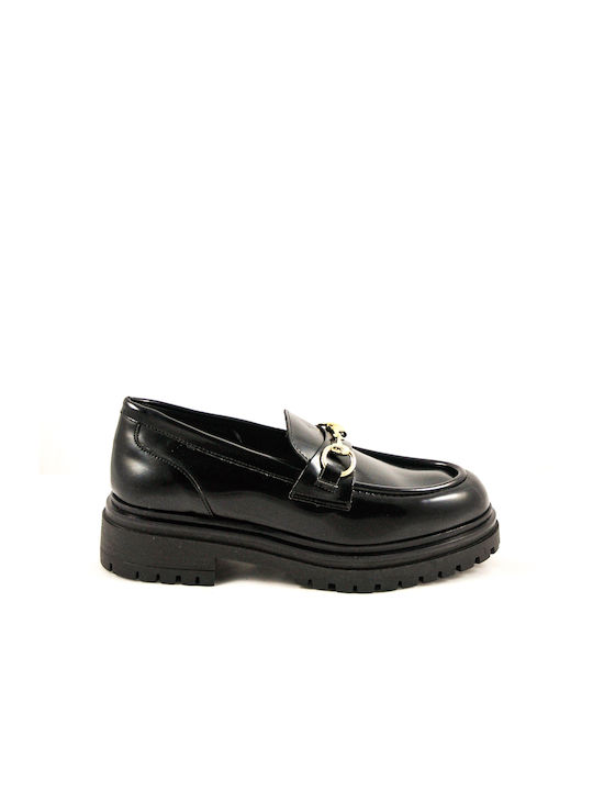 Sante Women's Moccasins in Black Color