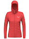 Ortles Hybrid Women's Hiking Jacket Red