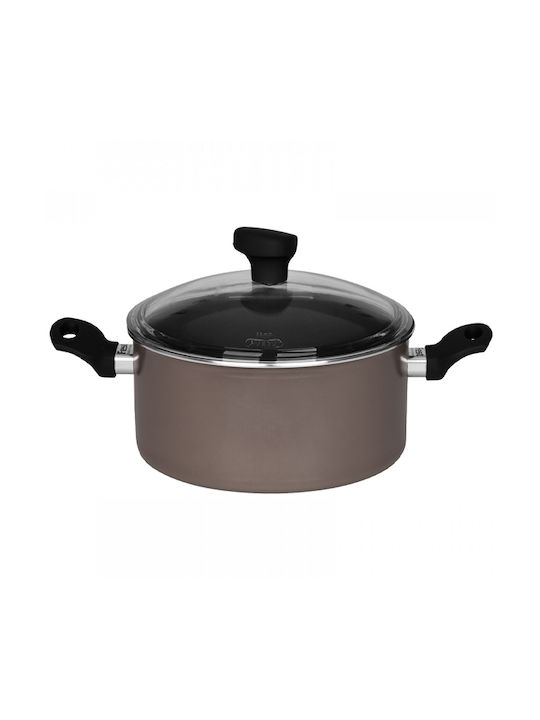 Flow Deep Stainless Steel Pot 22cm