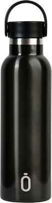 Runbott Bottle Thermos Stainless Steel BPA Free Gray 600ml with Handle