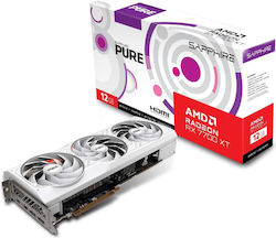 Sapphire Radeon RX 7700 XT 12GB GDDR6 Pure OC Κάρτα Γραφικών