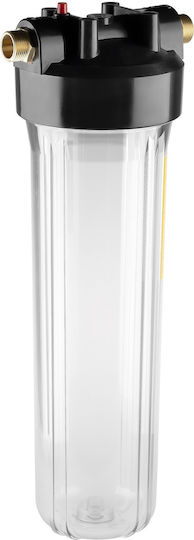 Geyser Water Filtration System Single Central Supply Micron 1'' BB20x1