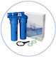 Aqua Filter Water Filtration System Double Under Sink Micron ½" FHPRN12-B-TWIN