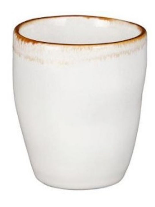 Plastona Porcelain Brown Cup Set White 02.1120054