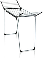 Leifheit Folding Floor Clothes Drying Rack with Hanging Length 15m