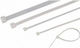 Spap Cable Ties Plastic 250mm x 3.6mm in White Colour (100 pcs) (4100216)