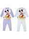 Cerda Mickey Set Top & Bottom Kids Pyjamas Turquoise