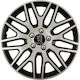 Versaco Car Hubcap Set Dakar Nc with Peugeot Em...