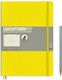 Leuchtturm1917 Σημειωματάριο B5 Ριγέ Κίτρινο