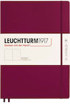 Leuchtturm1917 Notebook with Blank Pages Red 365615