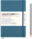 Leuchtturm1917 Σημειωματάριο Ριγέ Γκρι