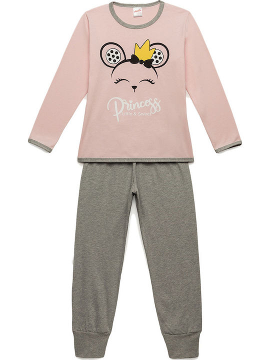 Minerva Kids' Pajamas Winter Pink Sweet