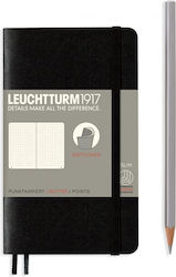 Leuchtturm1917 Notebook A6 with Dots Black 311346