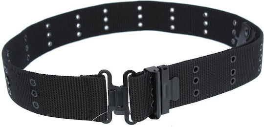 Military American Type Strap Belt 57mm Black