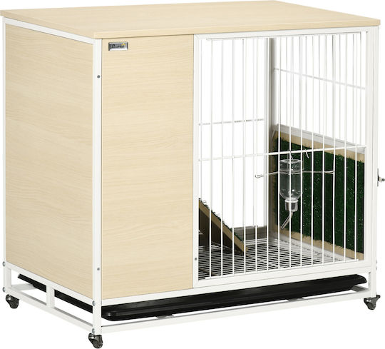 Pawhut D51-331V00AK Κλουβί Κτηνοτροφίας 78x52.5x76.5εκ.