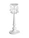 Kersten Candle Holder Metal in Silver Color 29.5x76cm 1pcs