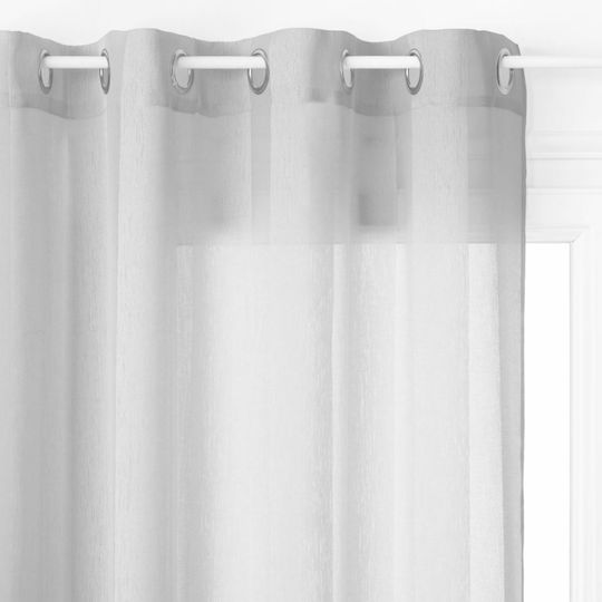 PanOikos Grommet Gray Curtains 140x240cm