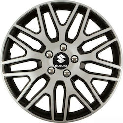 Versaco Dakar Nc Car Hubcaps 15" with Suzuki Brand Logo 4 Pieces Versaco Dakar Nc Car Hubcaps 15" with Suzuki Brand Logo 4 Pieces