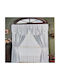 Olia Home Σετ Κουρτίνες με Τρέσα White 150x220εκ.