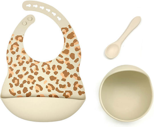 Beboulino Feeding Set made of Silicone 3pcs for 6+ months