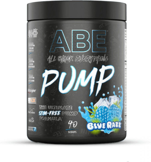 Applied Nutrition Abe Pump Συμπλήρωμα Pre Workout 500gr 40 μερίδες Blue Razz