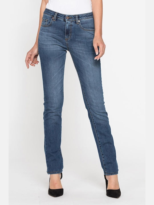 Carrera Jeans Γυναικείο Υφασμάτινο Παντελόνι Μπλε