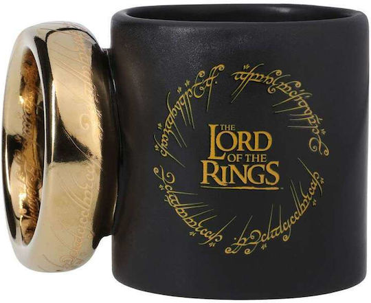 Paladone Ring Shaped Κούπα Κεραμική Μαύρη 500ml