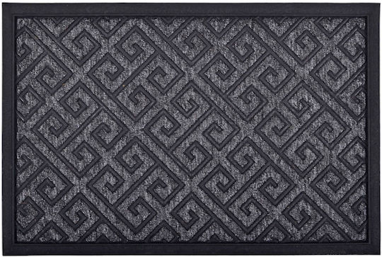 Ankor Праг за вход Правоъгълена Килим Сив 40x60бр