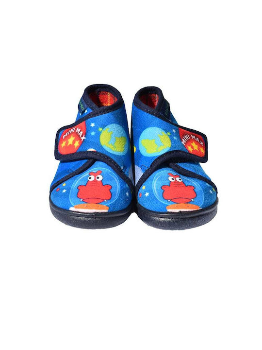 Mini Max Boys Anatomic Slippers Orizon 3 Blue