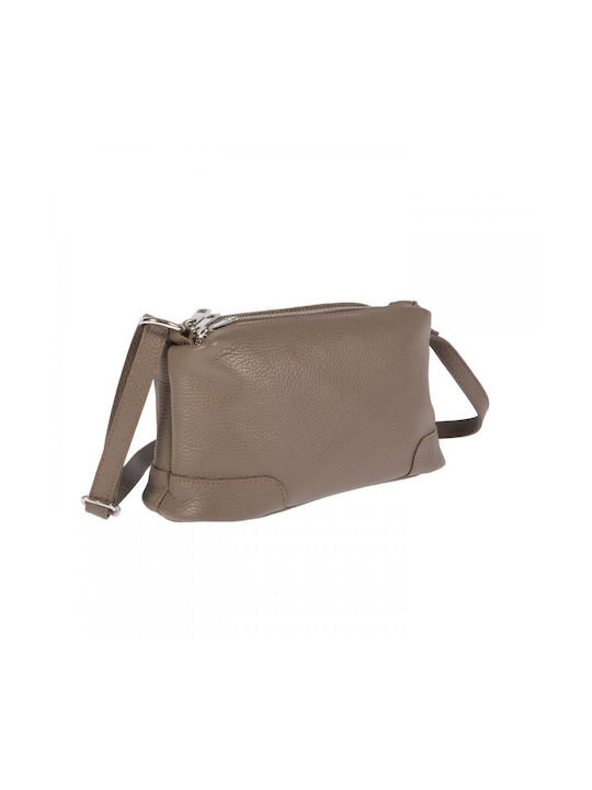 Karras Leder Damen Tasche Crossbody Gray