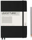 Leuchtturm1917 Notebook 125 Sheets A5 Square Black
