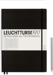 Leuchtturm1917 Notebook 123 Sheets A4 Ruled Black