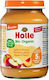 Holle Fruit puree Apple & Peach with Flavor Apple & Peach No Added Sugar 190gr for 5+ Months