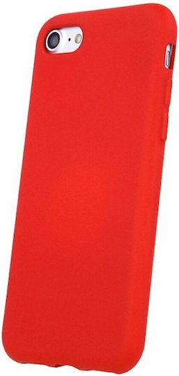 4g Umschlag Rückseite Silikon Rot (Realme C53)