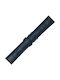 KOSTELO Lederriemen Blau 22mm