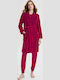 Vamp Winter Damen Robe Fuchsie