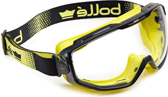 Bolle Safety Glasses / Work Mask for Protection with Transparent Lenses 1pcs