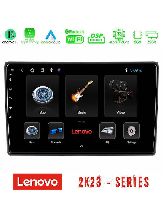 Lenovo Ηχοσύστημα Αυτοκινήτου για Audi A4 με Οθόνη Αφής 9"