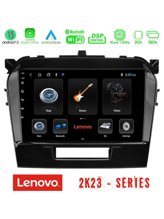 Lenovo Ηχοσύστημα Αυτοκινήτου για Suzuki Vitara με Οθόνη Αφής 9"