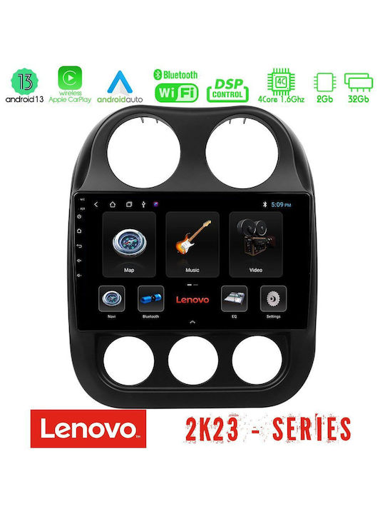 Lenovo Car-Audiosystem für Jeep Kompass (WiFi/GPS) mit Touchscreen 9"