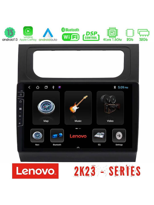 Lenovo Sistem Audio Auto pentru Volkswagen Turul 2011-2015 (WiFi/GPS) cu Ecran Tactil 10"