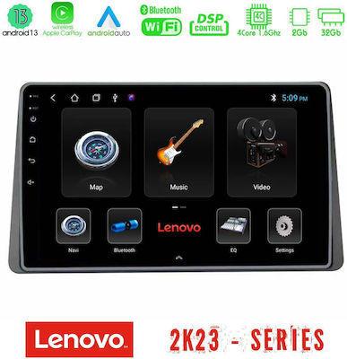 Lenovo Car-Audiosystem für Dacia Staubwedel 2019> (WiFi/GPS) mit Touchscreen 9"